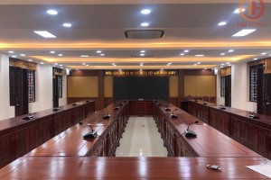 Lắp đặt hệ thống âm thanh hội thảo Hai Audio tại UBND huyên Thuận Thành